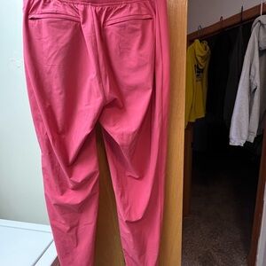 Athleta Pink Cropped Ankle Pants